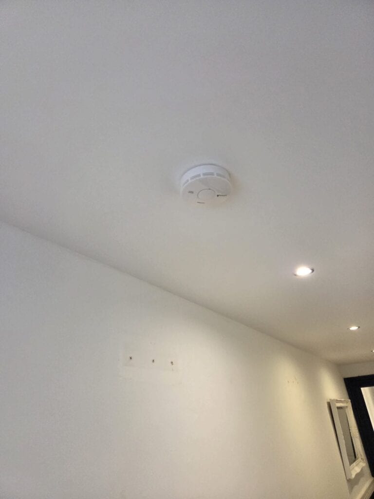 Aico Ei3016 Optical Smoke Alarm Installation South London Aico Ei3016 optical smoke alarm installed in South London by Aico Approved Installer BuildSpark